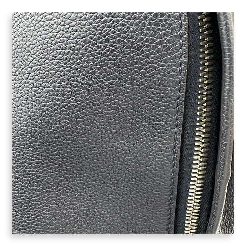 Fendi Chiodo Backpack Blue in Calfskin, Silver hardware_2