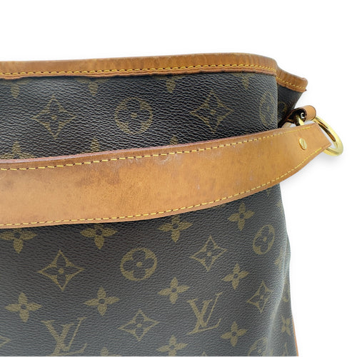 Louis Vuitton Delightful Shoulder Bag Brown in Monogram Coated Canvas, Gold hardware_17