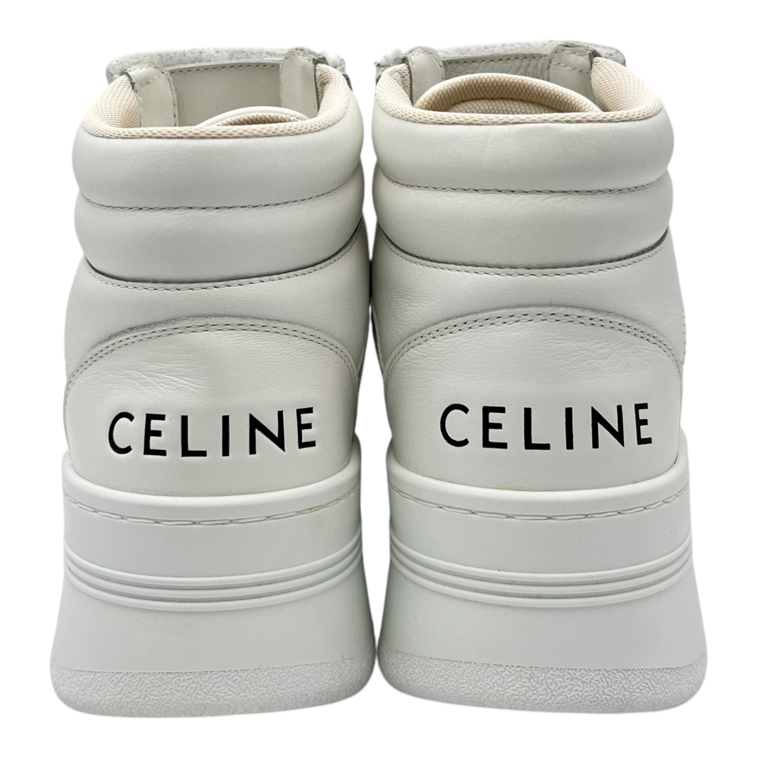 Celine High tops Shoes 37 White in Calfskin_3
