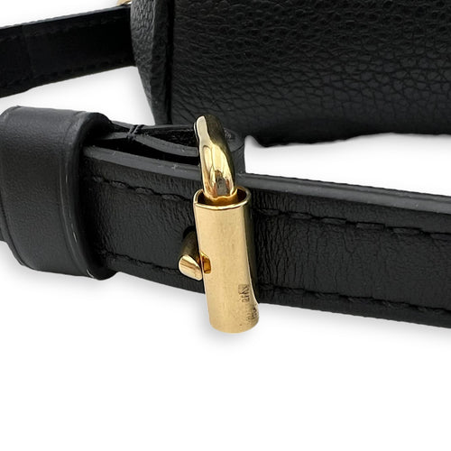Louis Vuitton Speedy Bandouliere Top Handle Bag 20 Black in Empreinte Leather, Gold hardware_15