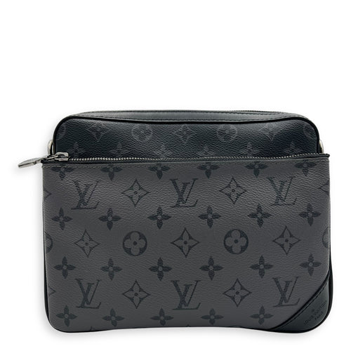 Louis Vuitton Trio Messenger Grey in Monogram Coated Canvas, Silver hardware_1