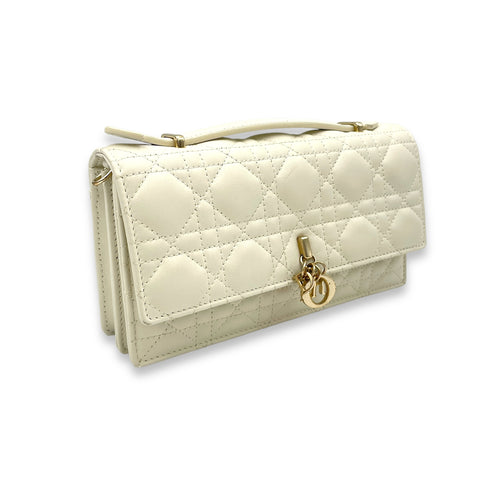 My Dior Crossbody bag in Lambskin, Light Gold Hardware