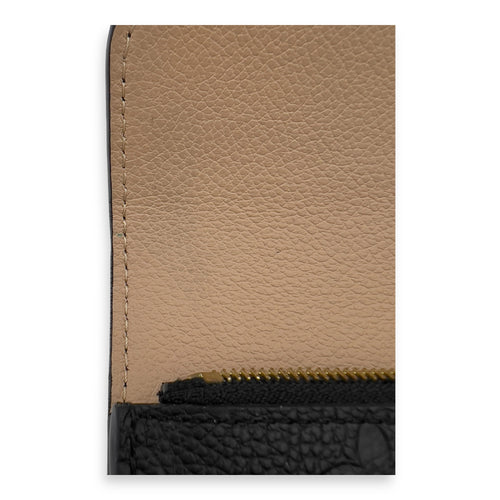 Louis Vuitton Emilie Wallet Black in Empreinte Leather, Gold hardware_20