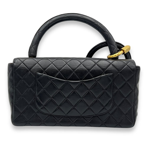 Chanel Parent Child Top Handle Bag Black in Lambskin, Gold hardware_2