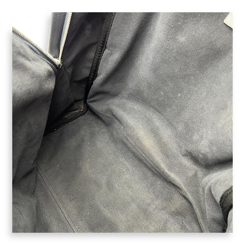 Fendi Chiodo Backpack Blue in Calfskin, Silver hardware_4