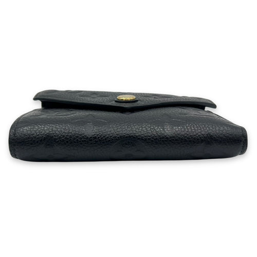 Louis Vuitton Victorine Wallet Black in Empreinte Leather, Gold hardware_5