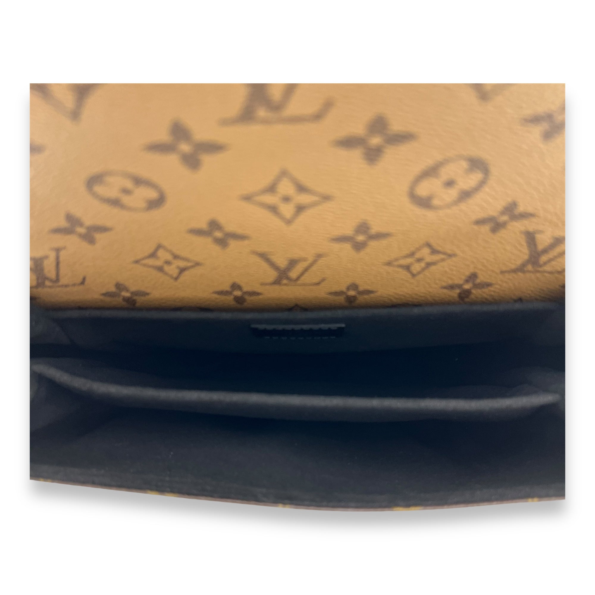 Louis Vuitton Pochette Metis Brown Crossbody Bag in Monogram Coated Canvas, Gold hardware_6