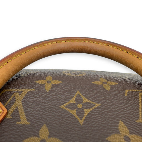 Louis Vuitton Speedy 30 Brown Top Handle Bag in Monogram Coated Canvas, Gold hardware_19