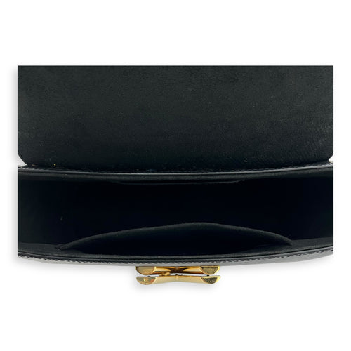 Louis Vuitton Twist Crossbody Bag MM Black in Epi Leather, Gold hardware_6