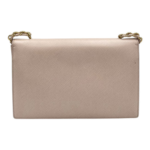 Salvatore Ferragamo Vara Bow Shoulder Bag Pink in Calfskin, Gold hardware_2