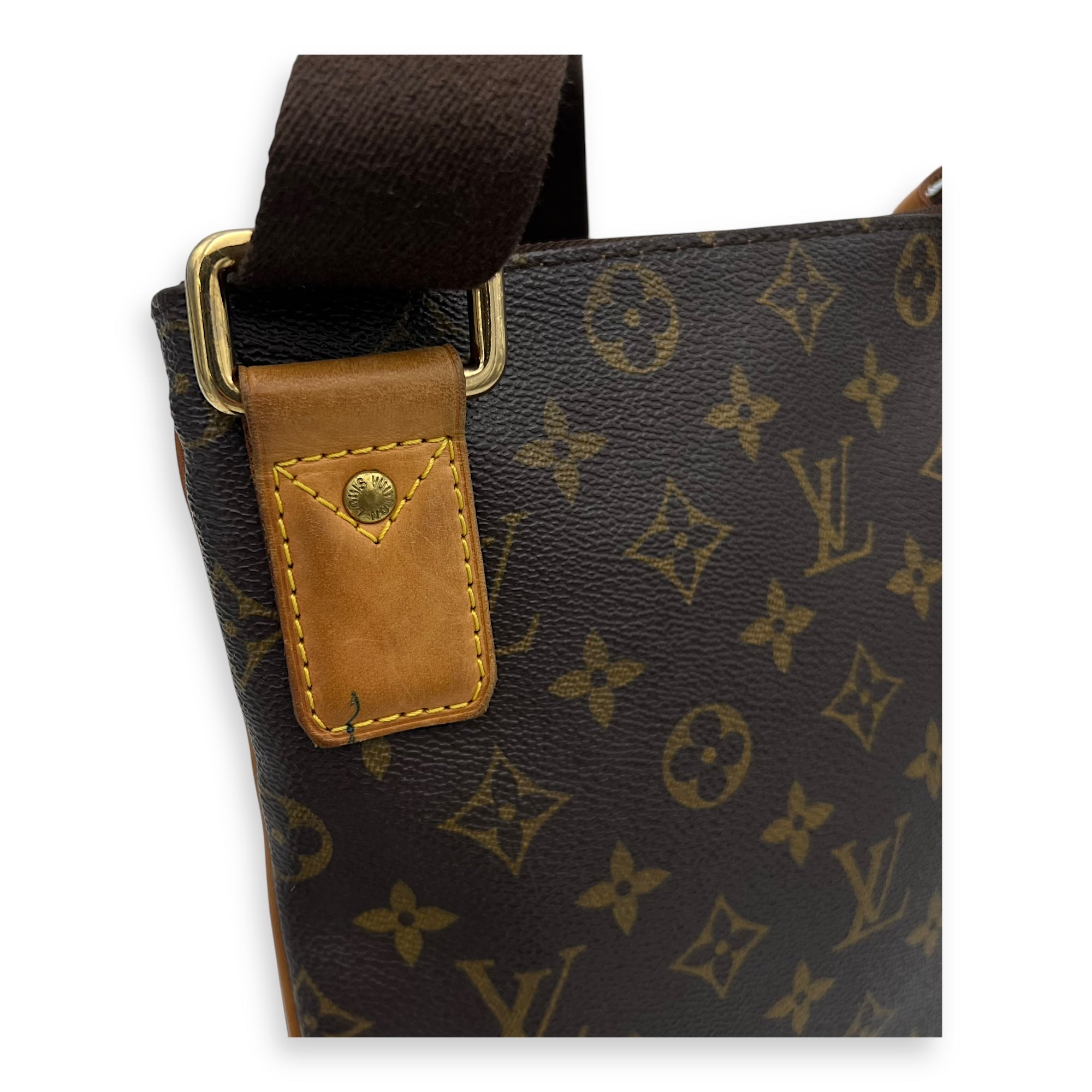 Louis Vuitton Valmy Messenger Brown in Monogram Coated Canvas, Gold hardware_7