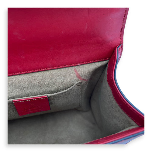Gucci Padlock Shoulder Bag Red in Calfskin, Gold hardware_7