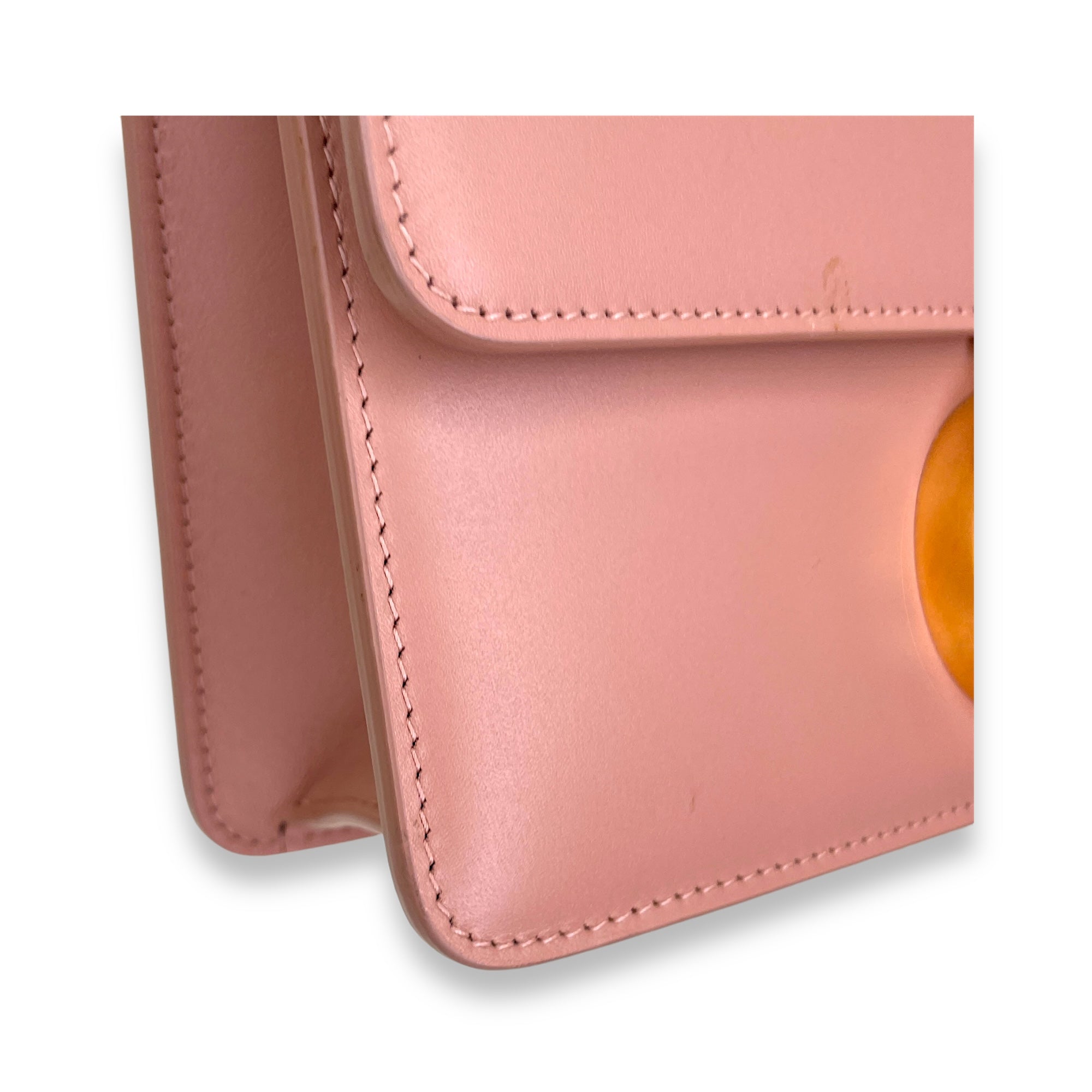 Montaigne Crossbody Bag 30 Pink in Calfskin, Gold hardware