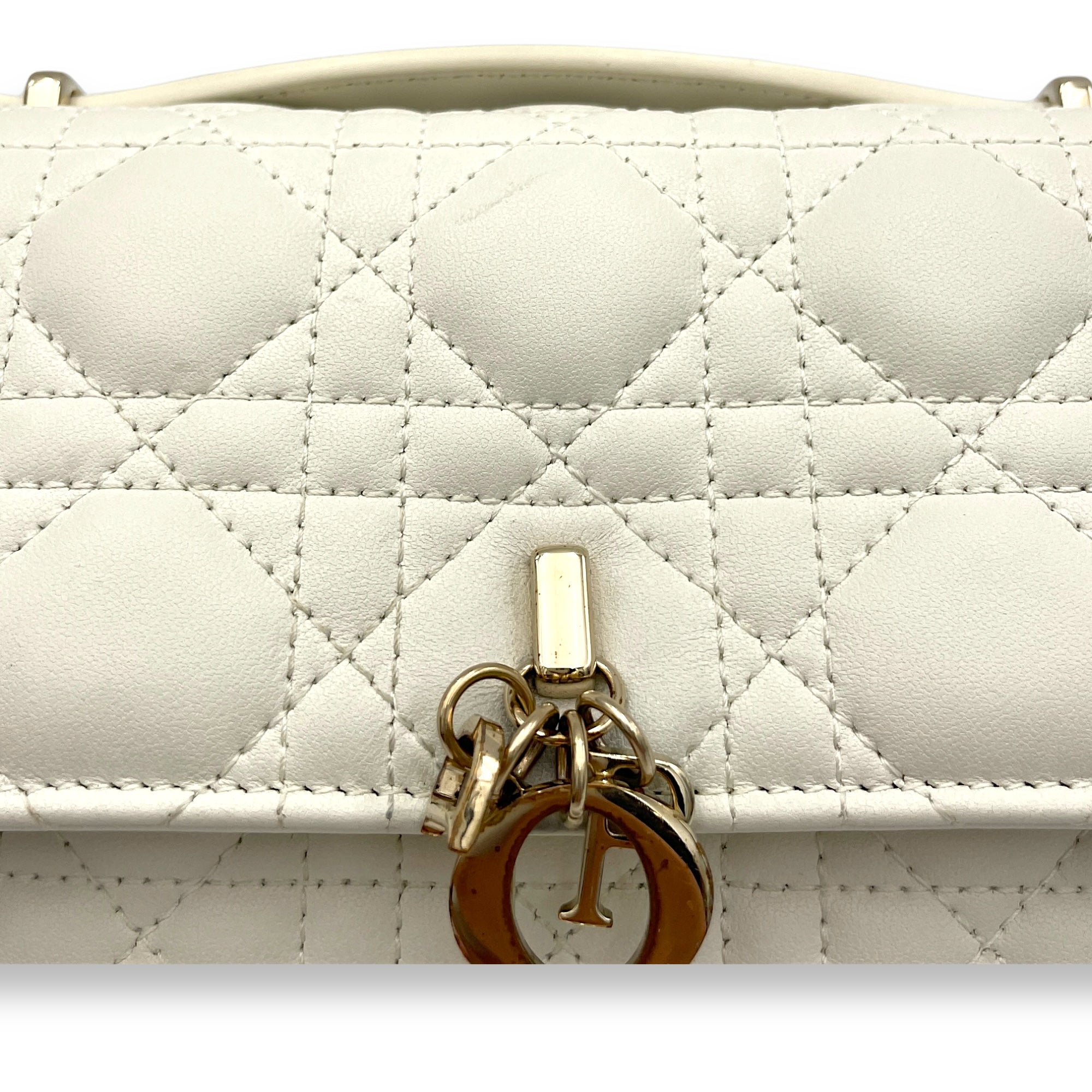 My Dior Crossbody bag in Lambskin, Light Gold Hardware