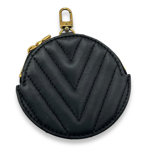 Louis Vuitton New Wave Multi Pochette Black Shoulder Bag in Calfskin, Gold hardware_11