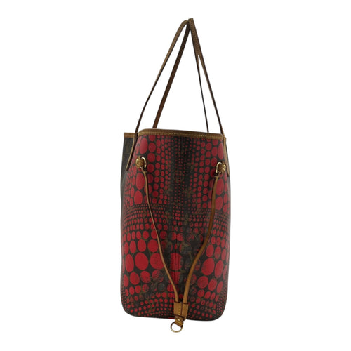 Louis Vuitton Neverfull MM Brown Tote Bag in Monogram Coated Canvas, Gold hardware_4
