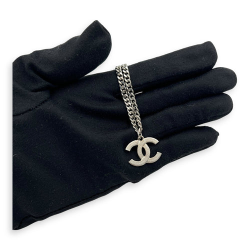 Chanel CC Necklace Silver in Others, Silver hardware_4