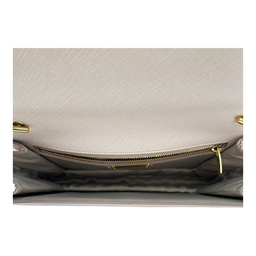 Salvatore Ferragamo Vara Bow Shoulder Bag Pink in Calfskin, Gold hardware_6