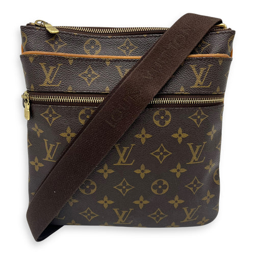 Louis Vuitton Valmy Messenger Brown in Monogram Coated Canvas, Gold hardware_1