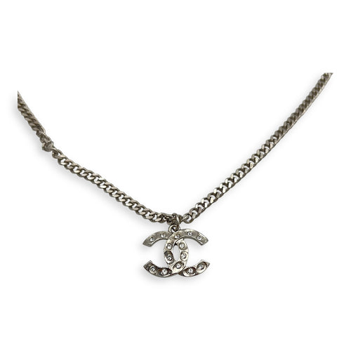 Chanel CC Necklace Silver in Others, Silver hardware_2