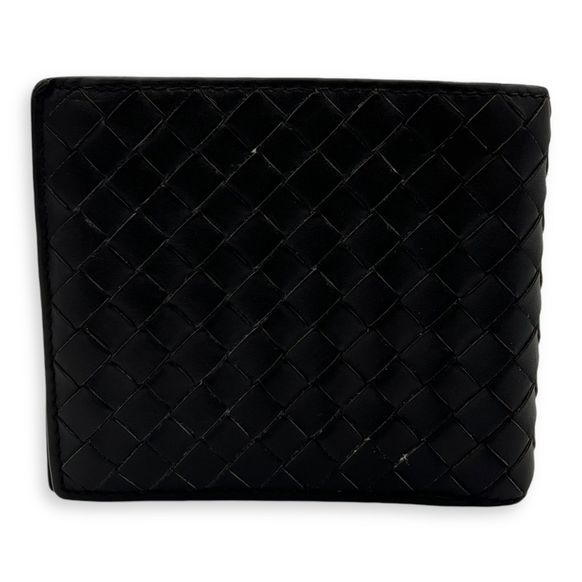 Bottega Veneta Intrecciato Wallet Brown in Calfskin, Others hardware_2