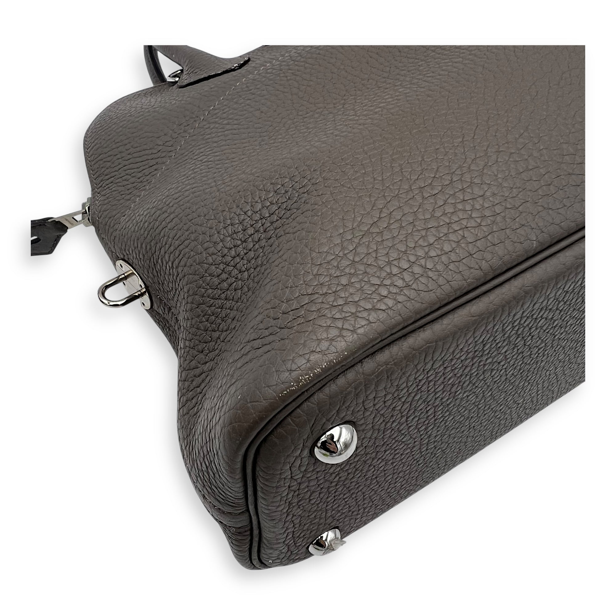 Hermès Bolide Etain in Clemence, Palladium hardware_9