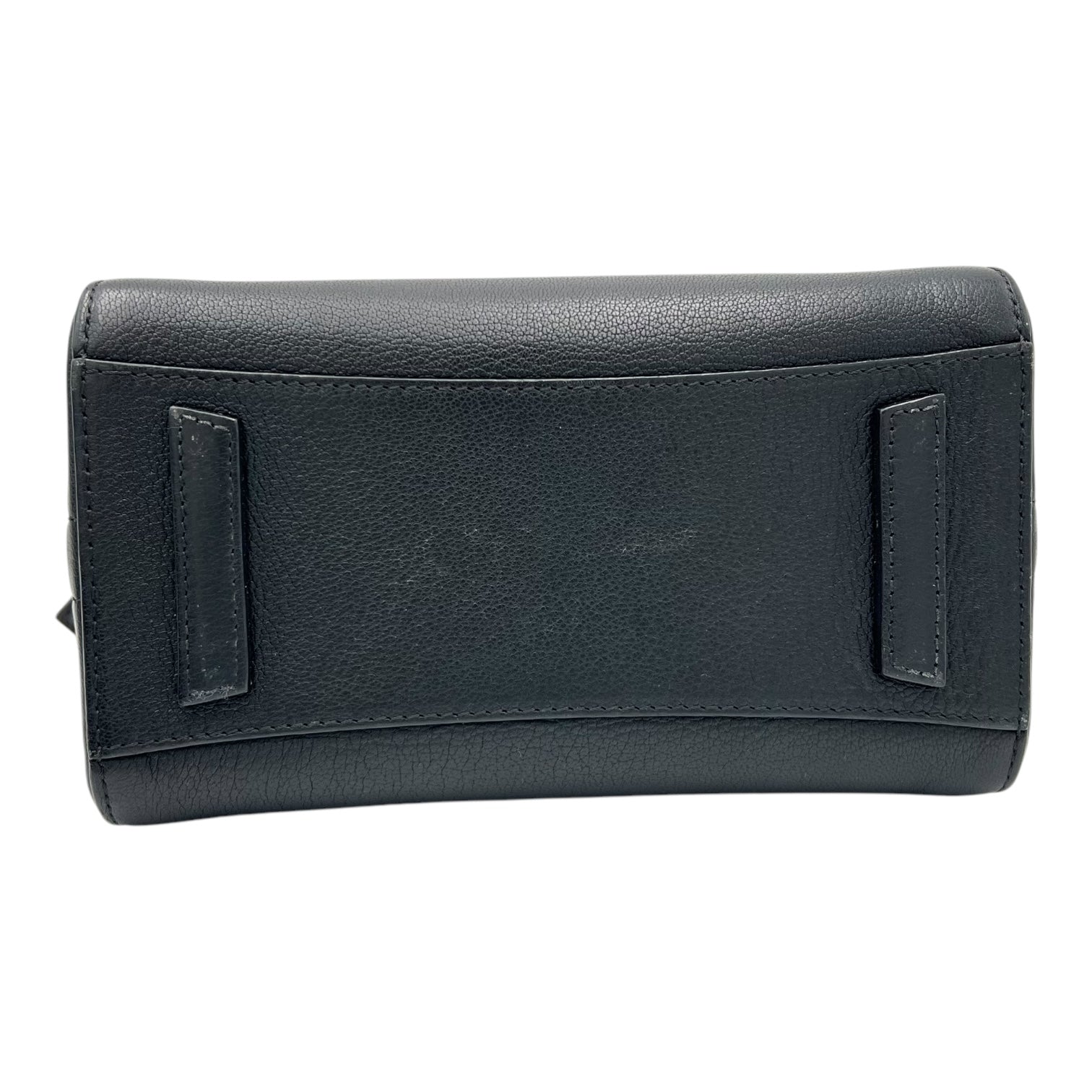 Givenchy Antigona Top Handle Bag Black in Calfskin, Silver hardware_5