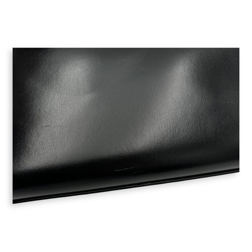 Saint Laurent Uptown Top Handle Bag Black in Calfskin, Gold hardware_13