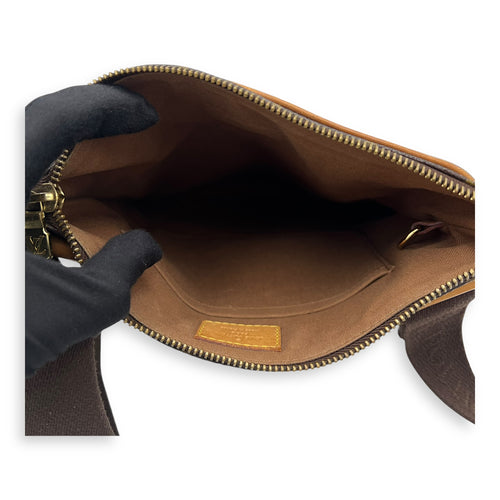 Louis Vuitton Valmy Messenger Brown in Monogram Coated Canvas, Gold hardware_6