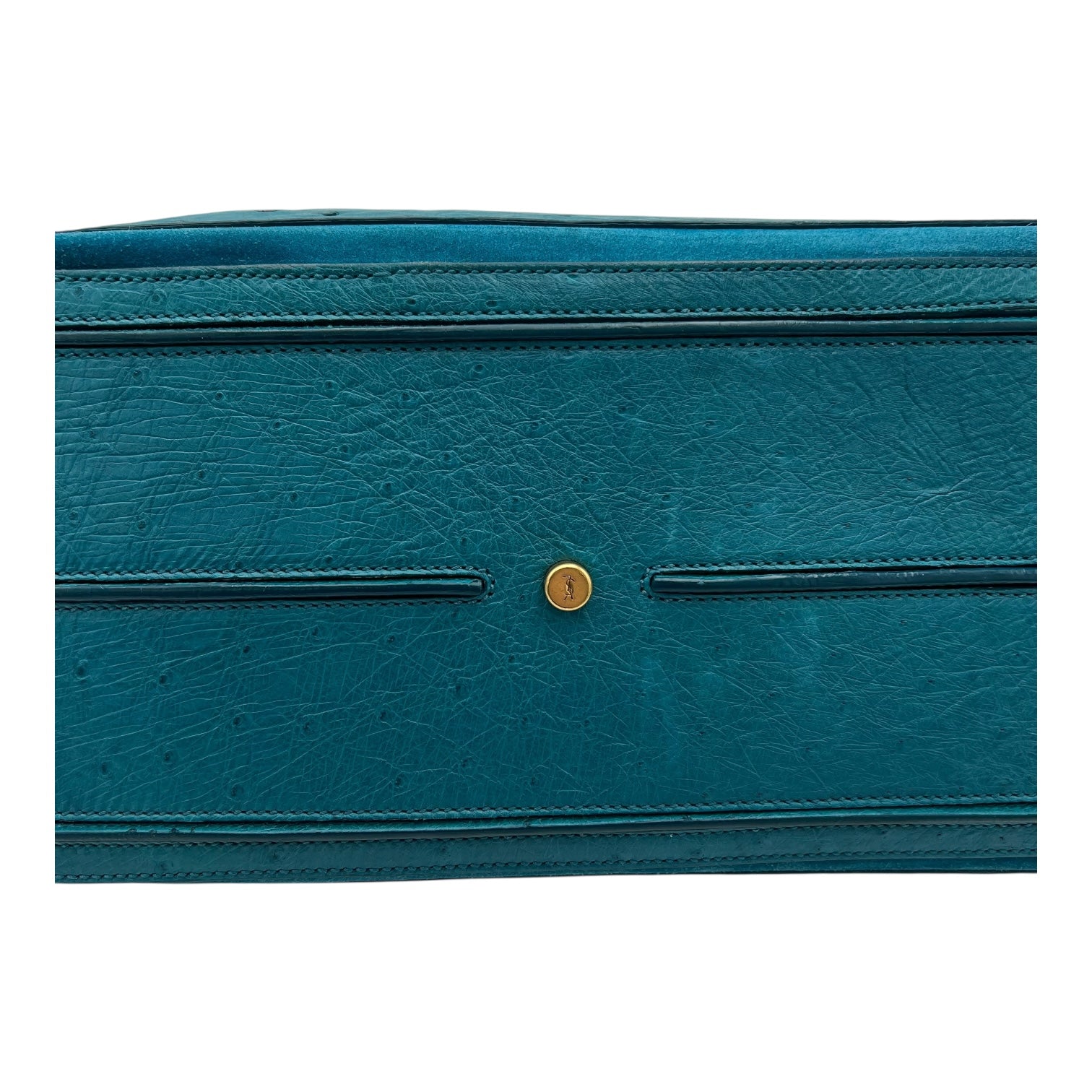Saint Laurent Muse Top Handle Bag Green in Others, Gold hardware_12