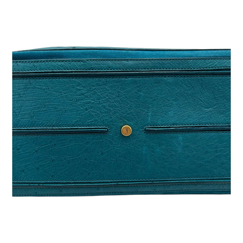 Saint Laurent Muse Top Handle Bag Green in Others, Gold hardware_12