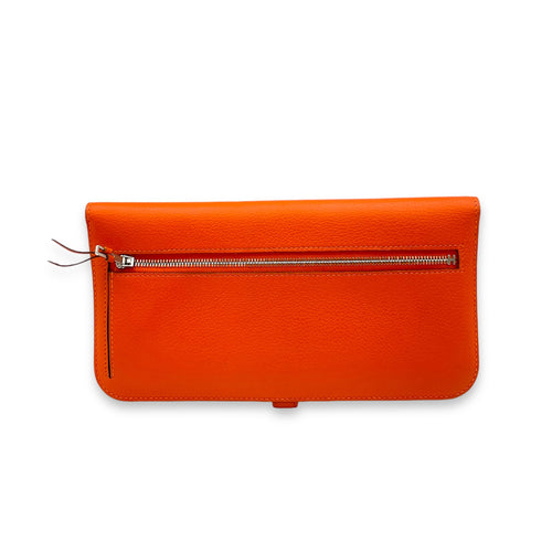 Dogon Orange in Calfskin, Palladium hardware