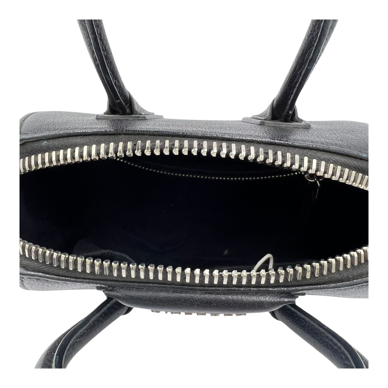 Givenchy Antigona Top Handle Bag Black in Calfskin, Silver hardware_6