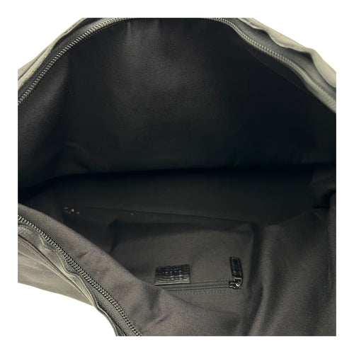 Gucci GG Shoulder Bag Black in Nylon, Silver hardware_6