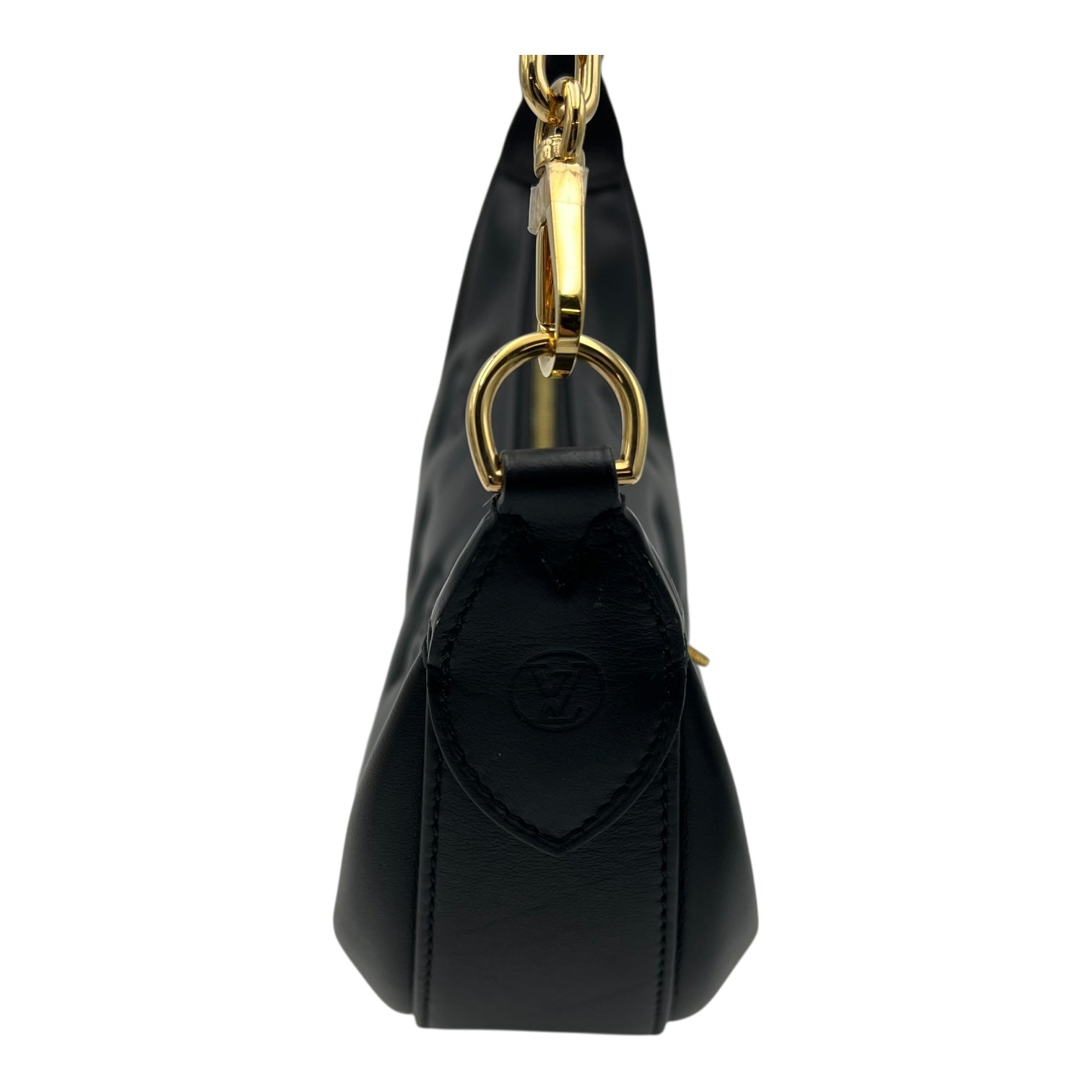 Louis Vuitton Over The Moon Crossbody Bag Black in Calfskin, Gold hardware_7