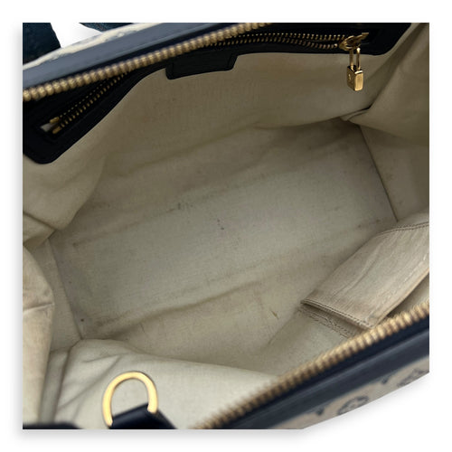 Louis Vuitton Josephine Shoulder Bag Grey in Jacquard, Gold hardware_6