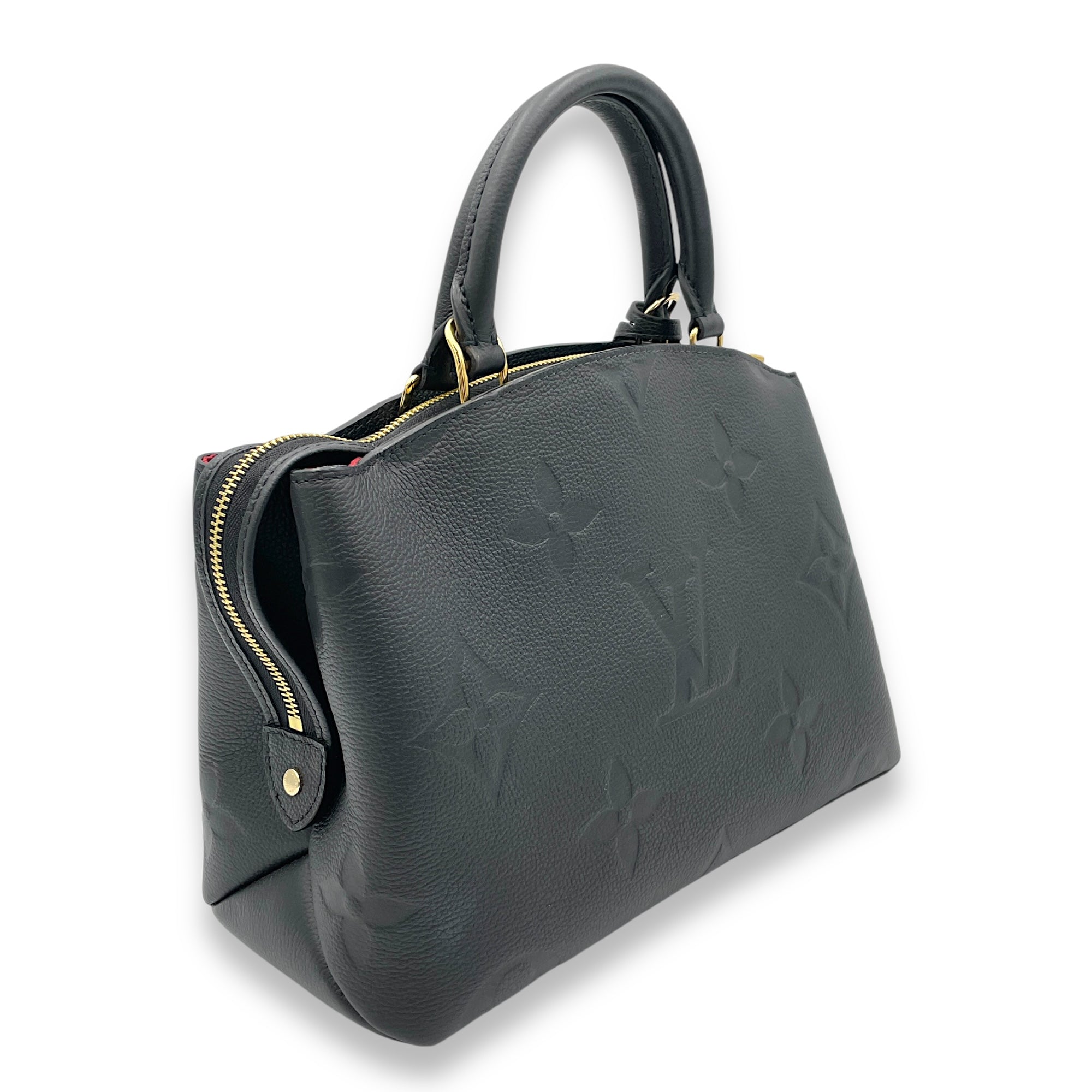 Petit Palais Top handle bag in Monogram Empreinte leather, Gold Hardware