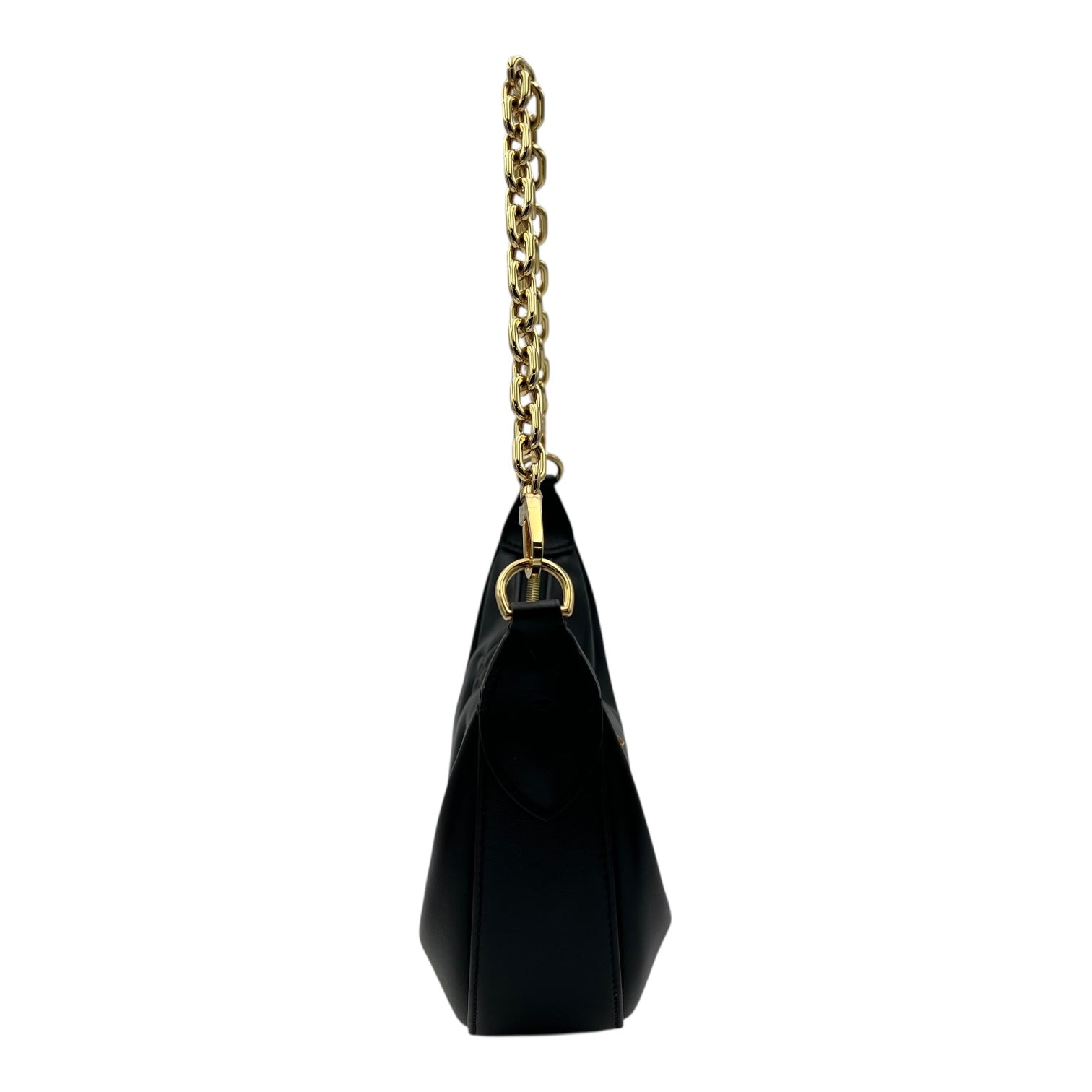 Louis Vuitton Over The Moon Crossbody Bag Black in Calfskin, Gold hardware_4
