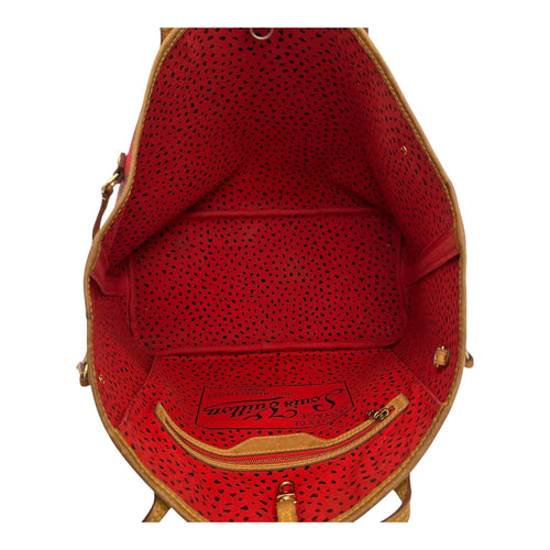 Louis Vuitton Neverfull MM Brown Tote Bag in Monogram Coated Canvas, Gold hardware_6