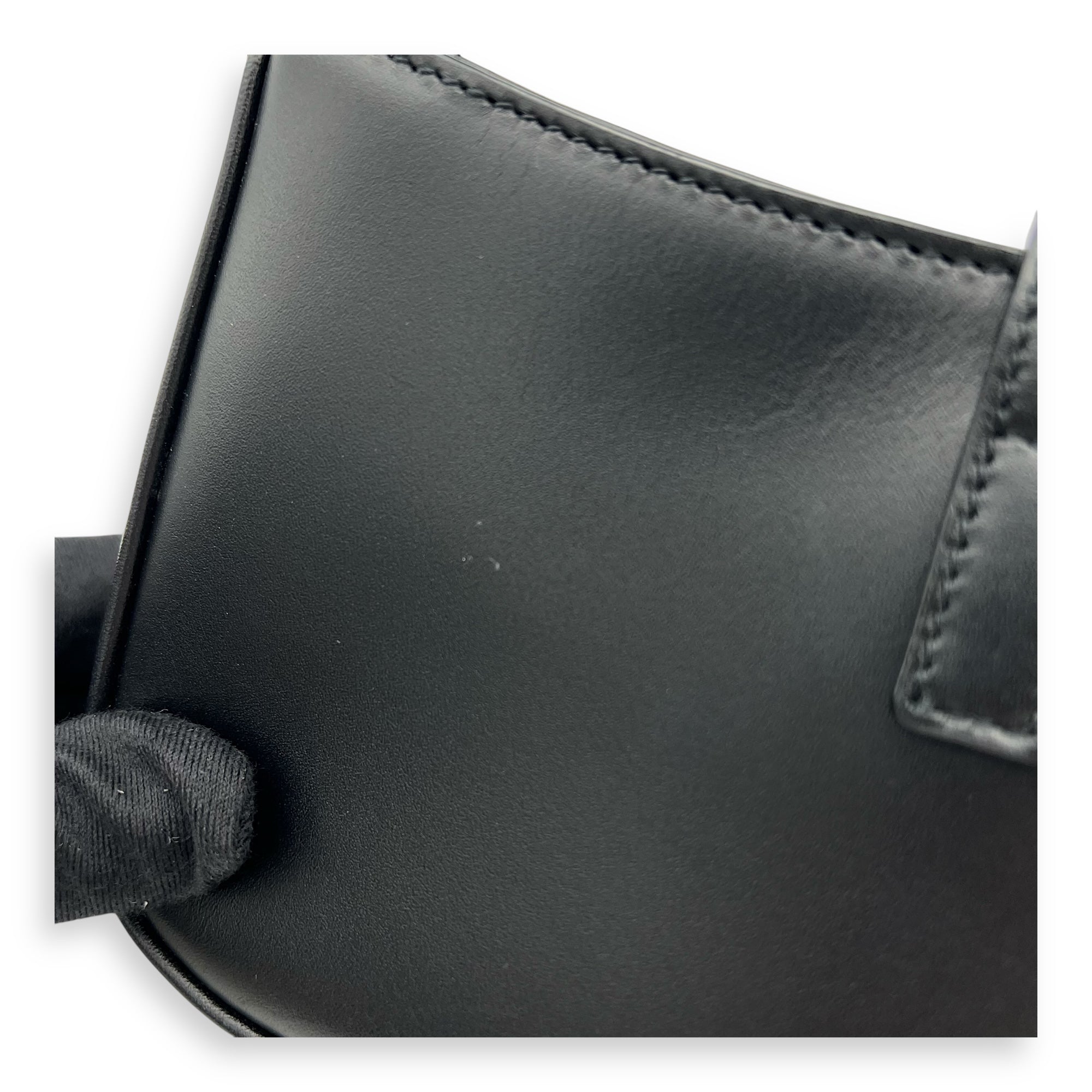 Saint Laurent Le 5 A 7 Shoulder Bag Mini Black in Calfskin, Gold hardware_8