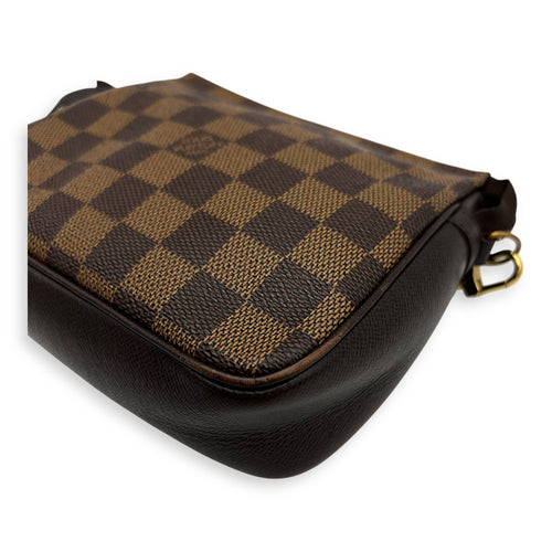 Louis Vuitton Trousse Pouch Brown in Coated Canvas, Gold hardware_9
