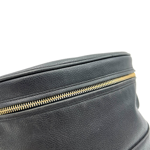 CC Crossbody Bag  Black in Caviar Leather , Gold Hardware