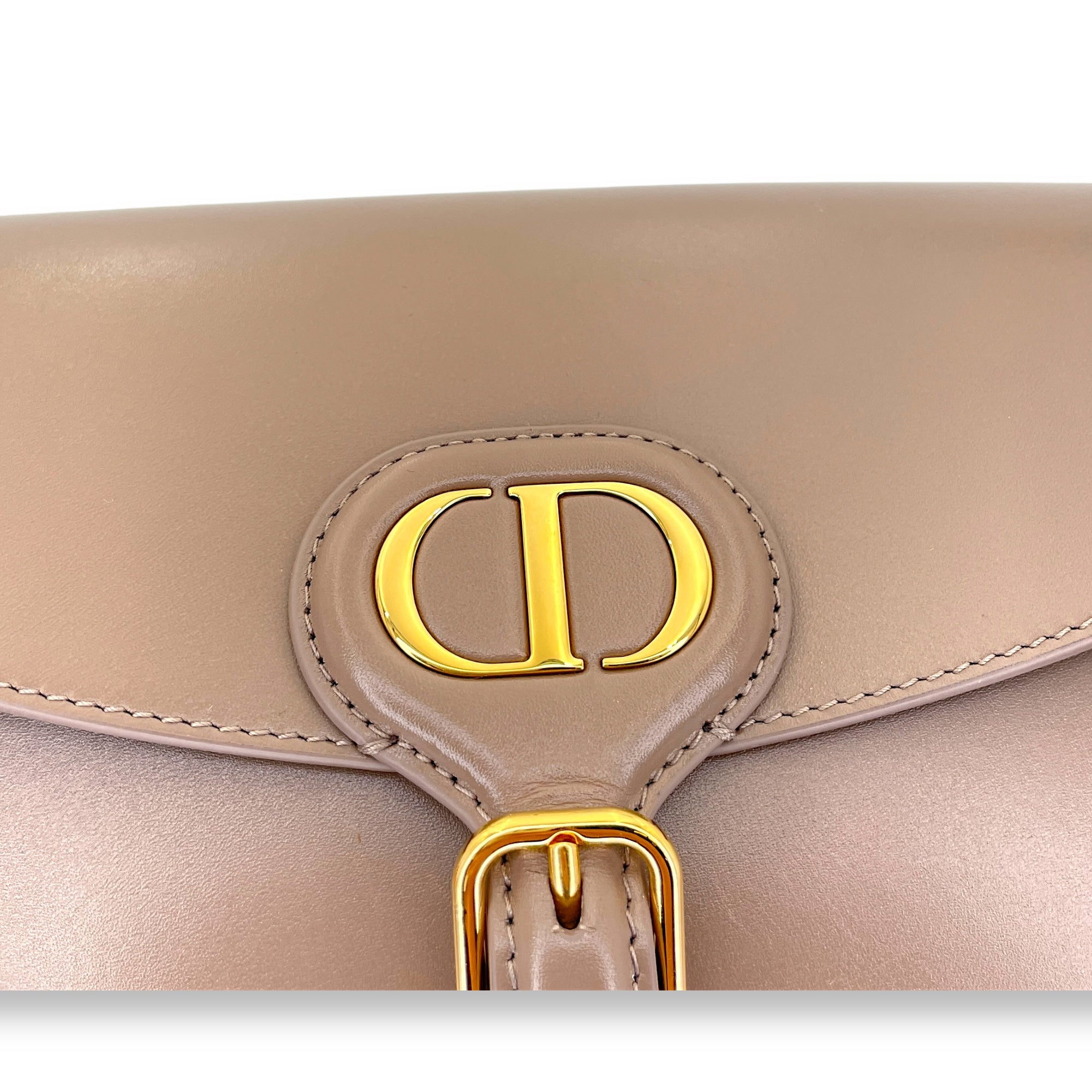 Bobby Medium Crossbody bag in Calfskin, Gold Hardware