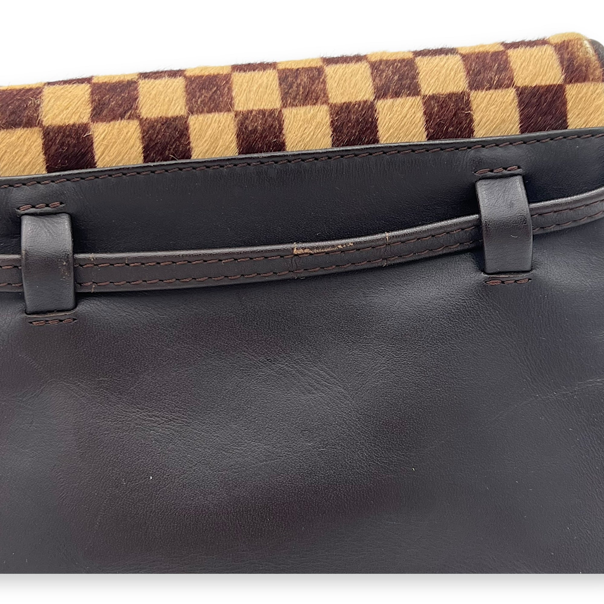 Louis Vuitton Sauvage Crossbody Bag Brown in Others, Gold hardware_8