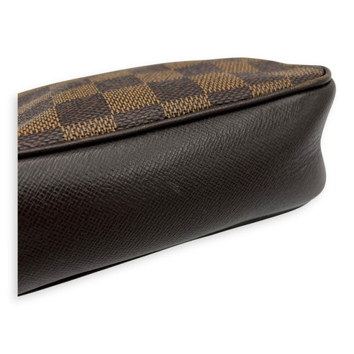 Louis Vuitton Trousse Pouch Brown in Coated Canvas, Gold hardware_8