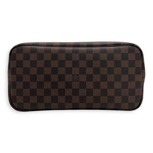 Louis Vuitton Neverfull Tote Bag MM Brown in Coated Canvas, Gold hardware_5