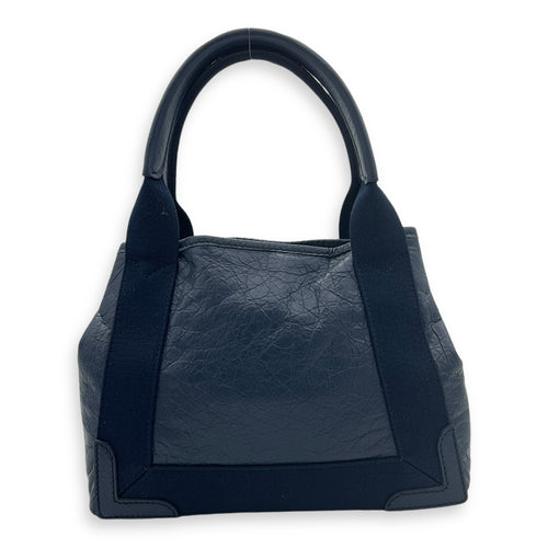 Cabas Top Handle Bag XS Blue in Lambskin