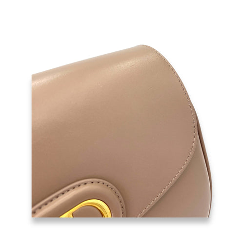 Bobby Medium Crossbody bag in Calfskin, Gold Hardware