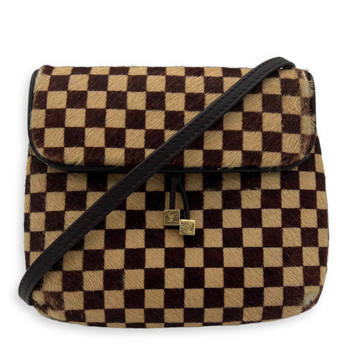 Louis Vuitton Sauvage Crossbody Bag Brown in Others, Gold hardware_1