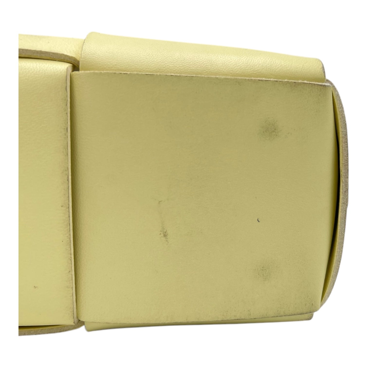 Bottega Veneta Arco Yellow Tote Bag in Lambskin_7